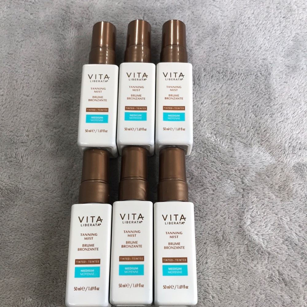 Vita Liberata - Organic Tanning Mist - Instant Glow & Hydration 6 Bottles New